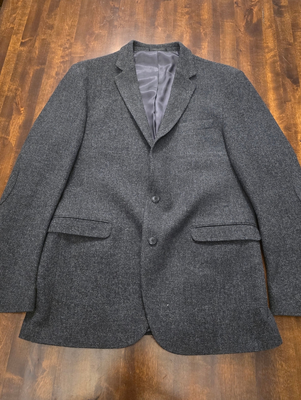 Kenneth Cole Gray Wool Sportcoat. 42L